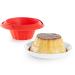Molde flan silicona con plato 24 cm