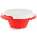 Molde flan silicona con plato 24 cm