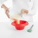 Molde flan silicona con plato 24 cm