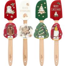 Esp�tula con cortador galletas Navidad surtido