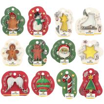 Cortador galletas Navidad surtido (12 modelos)