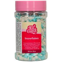 Sprinkles Copos de nieve blanco/azul 150 g