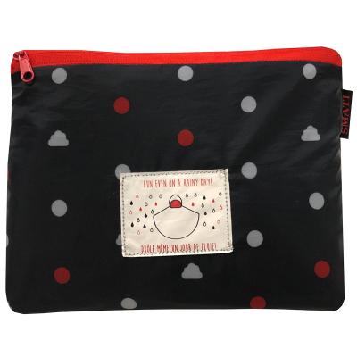 Impermeable plegable reflectante Puntos