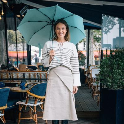 Paraguas plegable autom�tico antiviento Bois menta