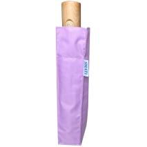Paraigua plegable autom�tic anti-vent Fusta lilas