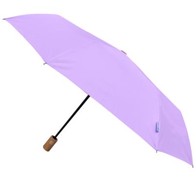 Paraguas plegable automtico antiviento Bois lilas