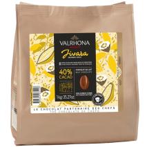 Cobertura chocolate leche Valrhona Jivara 40% 1 k