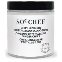 Xips de gingebre cristal.litzat 3-6 mm 150 gr