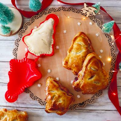Molde empanadilla rbol de Navidad