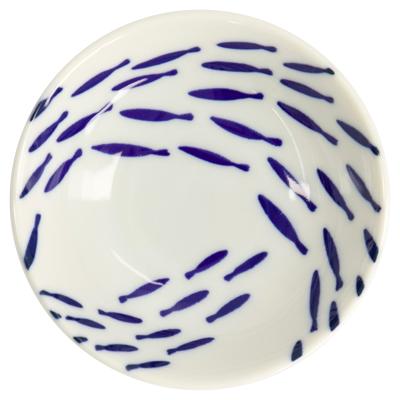 Cuenco para soja blue Fishes 9 cm