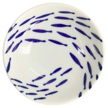 Bol per a soja blue Fishes 9 cm