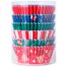 Papel cupcakes aluminio x100 Santa Mix