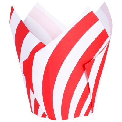 Papel muffins Tulipa x24 PME Caramelo