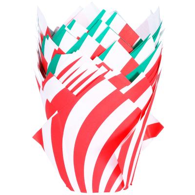 Papel muffins Tulipa x24 PME Caramelo