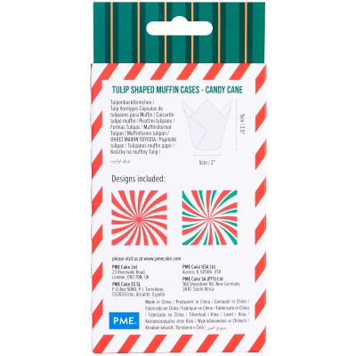 Papel muffins Tulipa x24 PME Caramelo