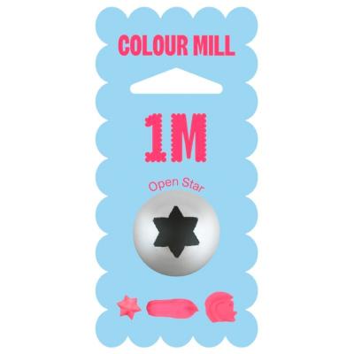 Boquilla Colour Mill estrella abierta 1 M