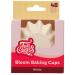 Papel cupcakes Bloom x48 blanco