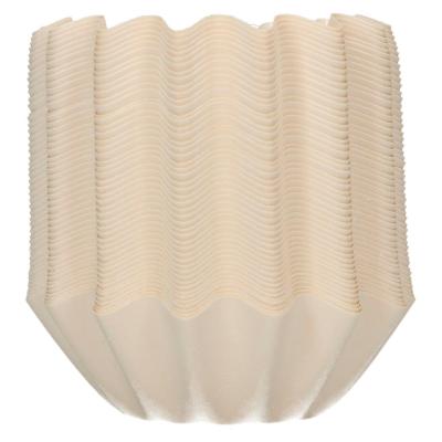 Papel cupcakes Bloom x48 blanco