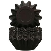 Papel cupcakes Bloom x48 negro