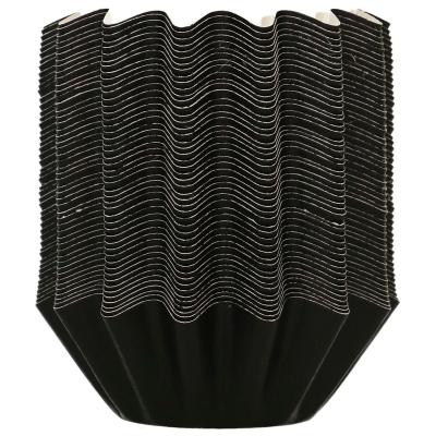 Papel cupcakes Bloom x48 negro