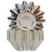 Papel cupcakes Bloom x48 metlico plata