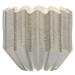 Papel cupcakes Bloom x48 metlico plata