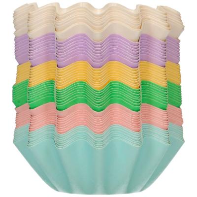 Papel cupcakes Bloom x48 rainbow