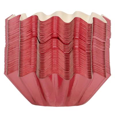 Papel cupcakes Bloom x48 metlico oro rosa