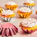 Papel cupcakes Bloom x48 metlico oro rosa