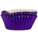 Papel cupcakes x48 metlico violeta