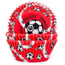 Papel cupcakes x50 F�tbol gol