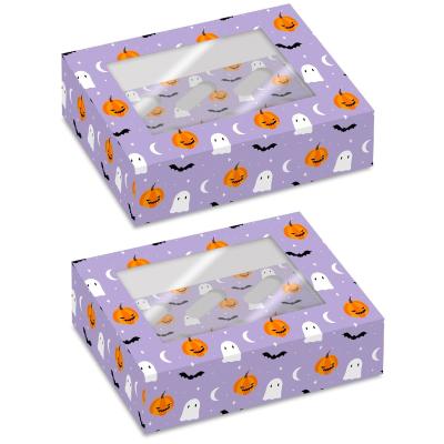 Set 2 cajas para 12 cupcakes Halloween fright