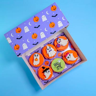 Set 2 cajas para 12 cupcakes Halloween fright