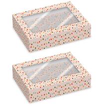Set 2 cajas para 12 cupcakes Luces Navidad