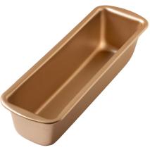 Molde plumcake antiadherente Slim oro 26x8x5,8 cm