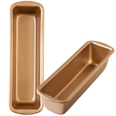 Molde plumcake antiadherente Slim oro 26x8x5,8 cm