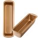 Molde plumcake antiadherente Slim oro 26x8x5,8 cm