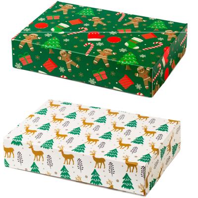 Caja para pasteles y dulces Navidad 23x16x5 surtid
