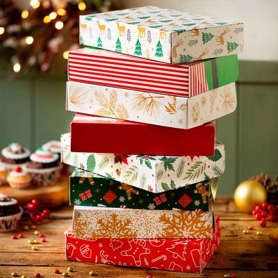 Caja para pasteles y dulces Navidad 23x16x5 surtid