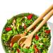 Juego 2 cubiertos servir ensalada madera Oxo