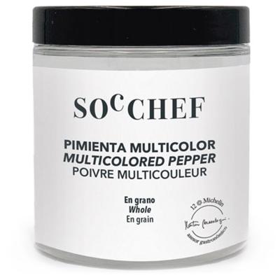 Pimienta multicolor en grano Chef 120 g