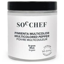 Pimienta multicolor en grano Chef 120 g
