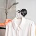 Gancho colgador para ropa ventosa negro