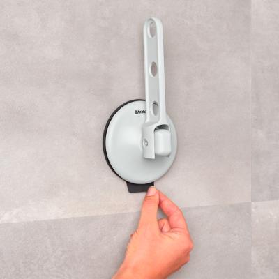 Gancho colgador para ropa ventosa gris