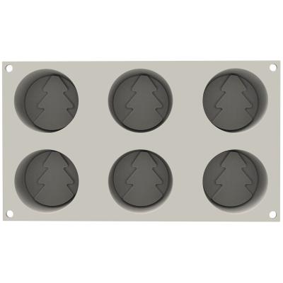 Molde silicona multicavidad mini Hiver x6