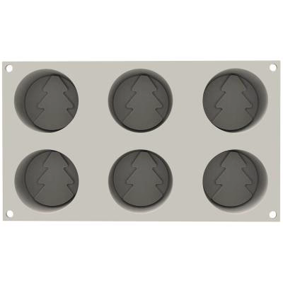 Molde silicona multicavidad mini Hiver x6