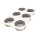 Molde silicona multicavidad mini Hiver x6
