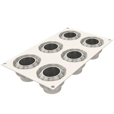 Molde silicona multicavidad Calabaza 3D x6