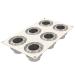 Molde silicona multicavidad Calabaza 3D x6