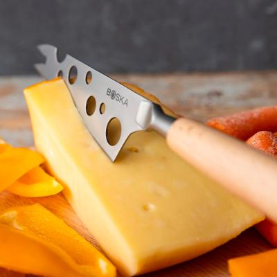 Juego 3 cuchillos queso madera Amigo
